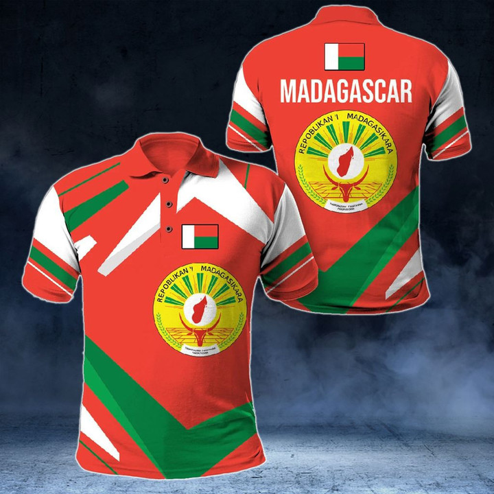 AIO Pride - Madagascar Design Unisex Adult Polo Shirt