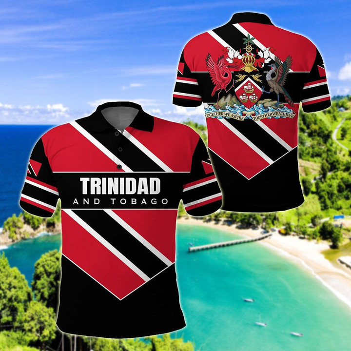 AIO Pride - Trinidad and Tobago Pro Energy Unisex Adult Polo Shirt