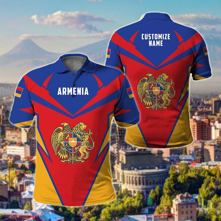 AIO Pride - Customize Armenia New Unisex Adult Polo Shirt