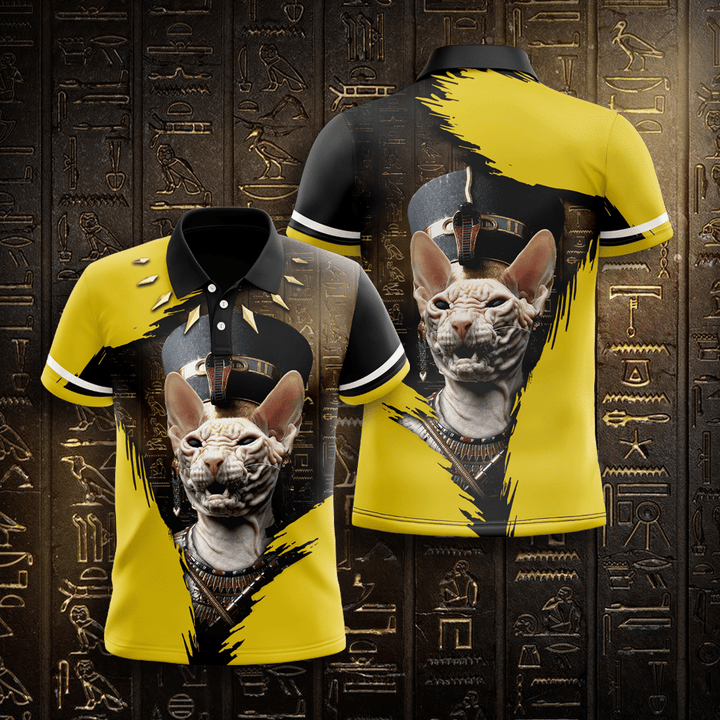 AIO Pride - Sphynx Cat Egypt Unisex Adult Polo Shirt