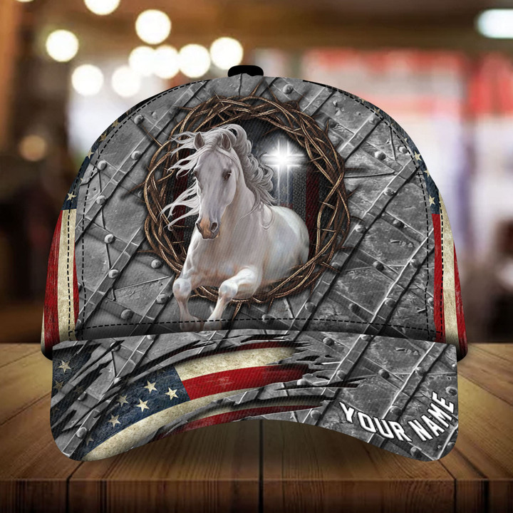 AIO Pride Premium Loralle Crown Of Thorns Horse Hats 3D Custom Name