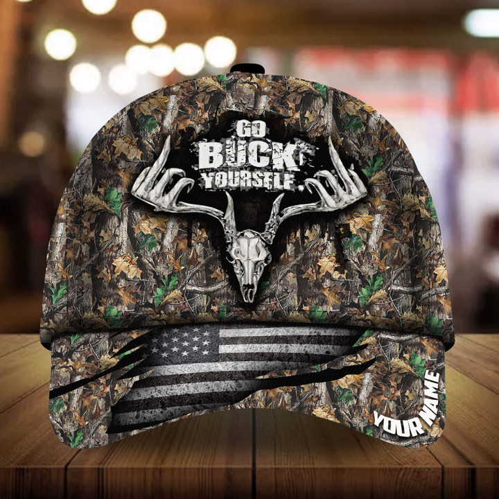 AIO Pride Go Buck Yourself Hunting Hats 3D Multicolored Custom Name