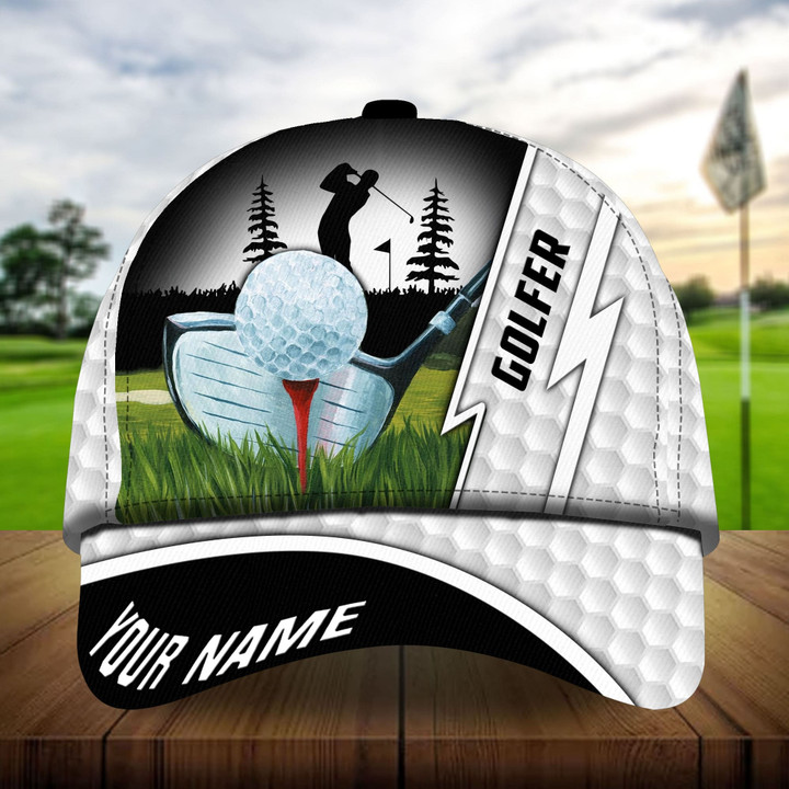 AIO Pride Premium Cool Lighting Golf Art, Golf Hats For Golf Lovers Multicolor Custom Name