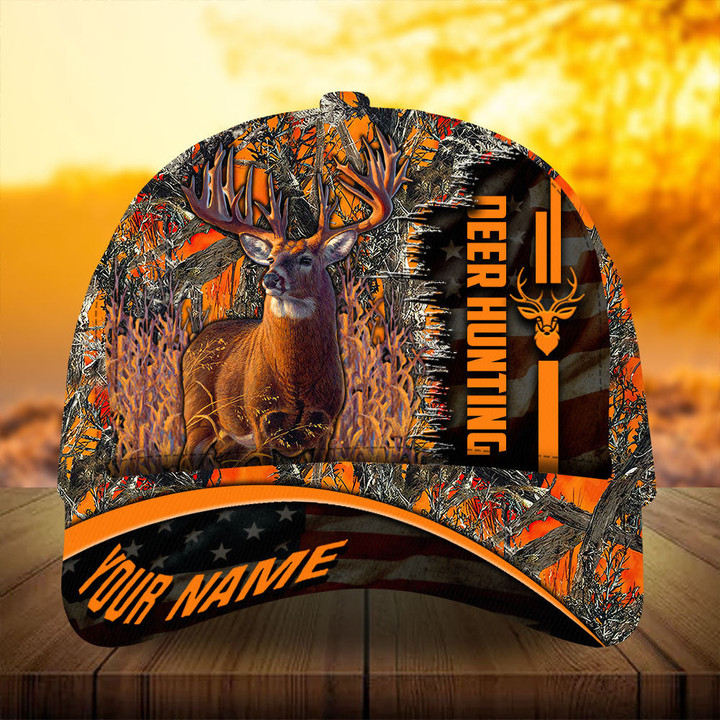 AIO Pride Premium Unique Version Of Flag Deer Hunting Hats 3D Printed Multicolored Custom Name