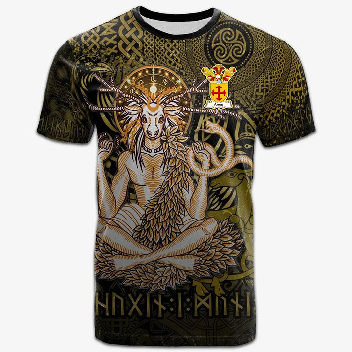 AIO Pride Anny Family Crest T-Shirt - Celtic God of the Forest