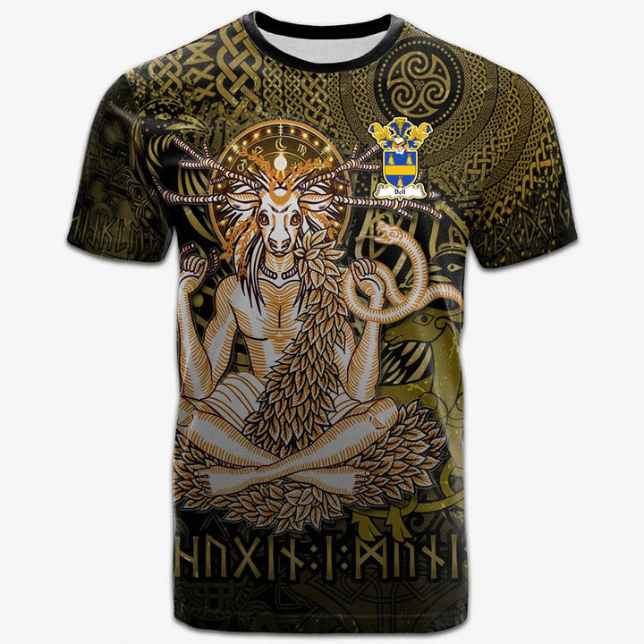 AIO Pride Bell Family Crest T-Shirt - Celtic God of the Forest