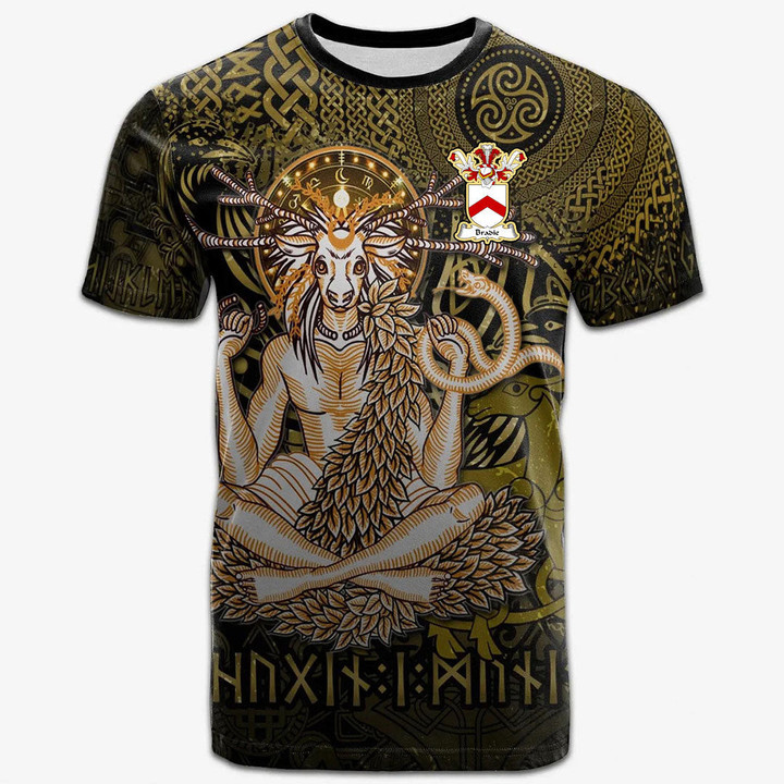 AIO Pride Bradie Family Crest T-Shirt - Celtic God of the Forest