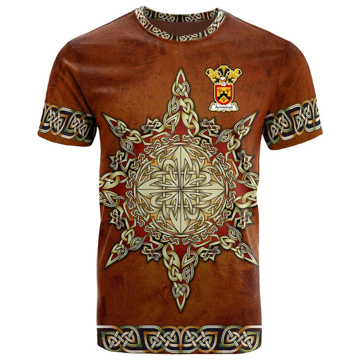 AIO Pride Armistead Family Crest T-Shirt - Celtic Compass
