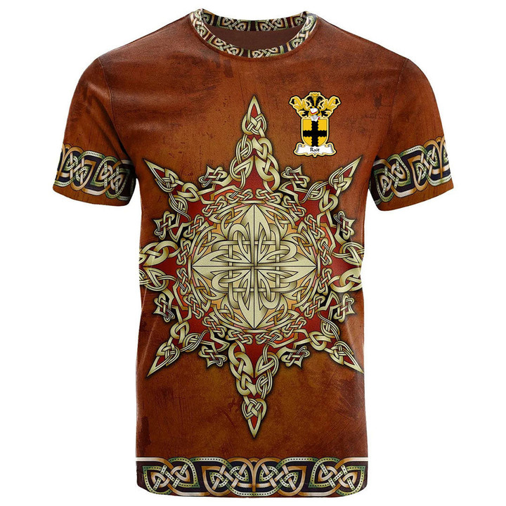 AIO Pride Rait Or Reath Family Crest T-Shirt - Celtic Compass