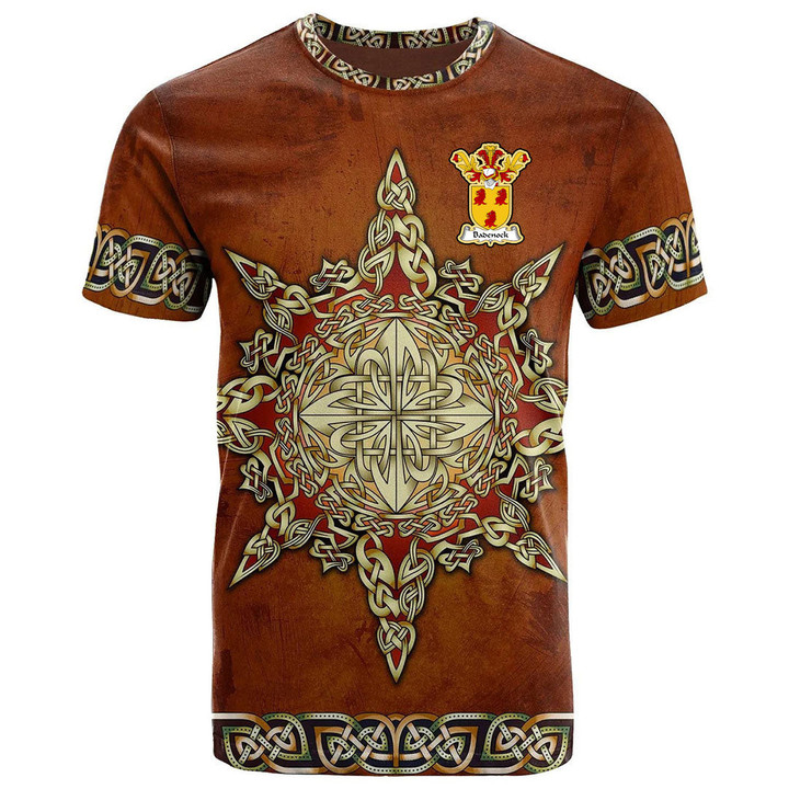 AIO Pride Badenock Family Crest T-Shirt - Celtic Compass