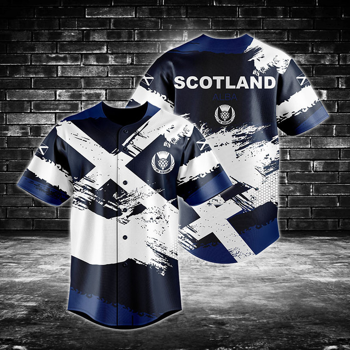 Scotland Alba Baseball Jersey Shirt
