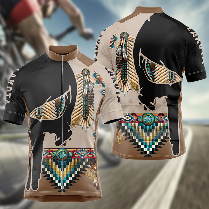 Native Lakota Men's Cycling Jersey