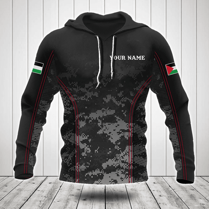Customize Palestine Camo Anthem Shirts