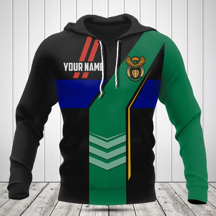 Customize South Africa Flag Speed Style Shirts