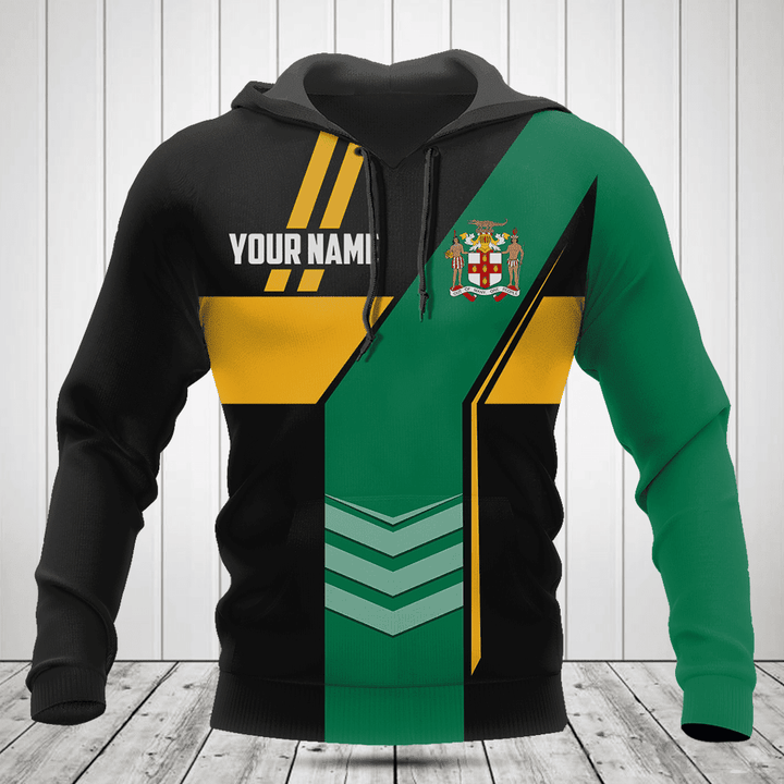 Customize Jamaica Flag Speed Style Shirts