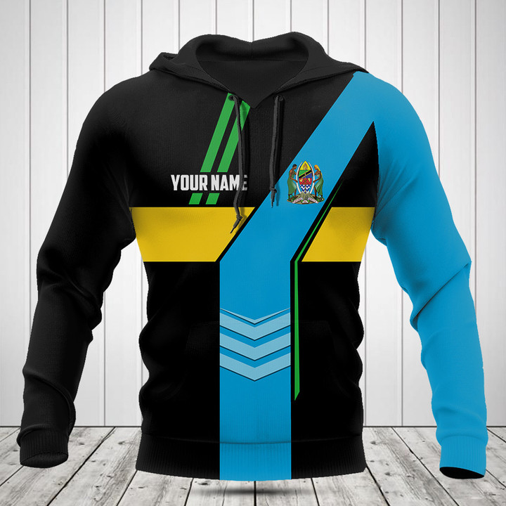 Customize Tanzania Flag Speed Style Shirts