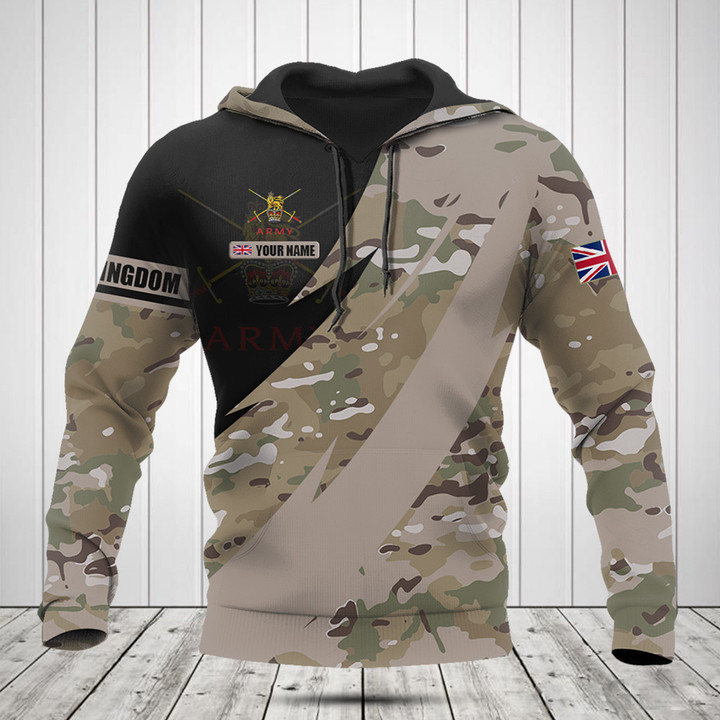 Customize British Army Symbol Fire Style Shirts