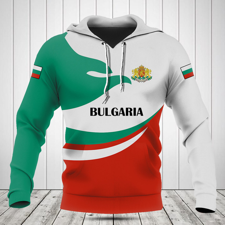 Bulgaria Flag Fire Style Shirts