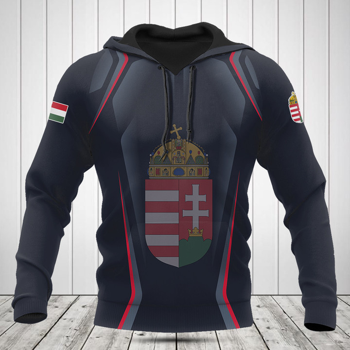 Customize Hungary Coat Of Arms Print 3D Special Shirts