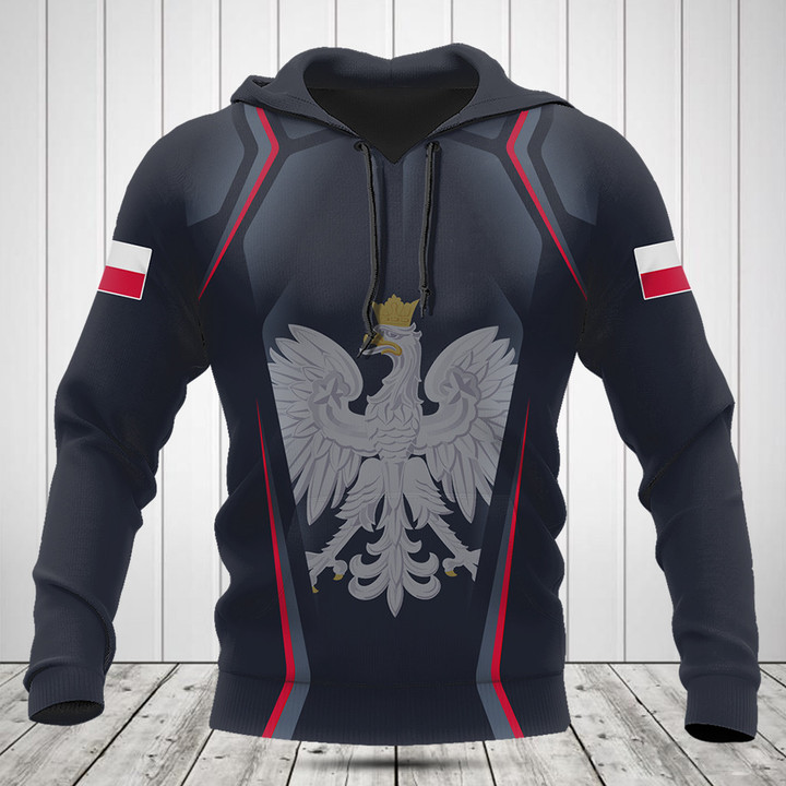 Customize Poland Coat Of Arms Print 3D Special Shirts