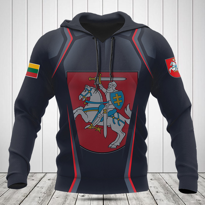 Customize Lithuania Coat Of Arms Print 3D Special Shirts