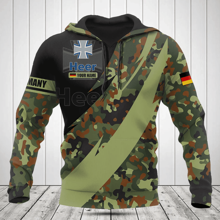 Customize German Army Camo Fire Style Shirts