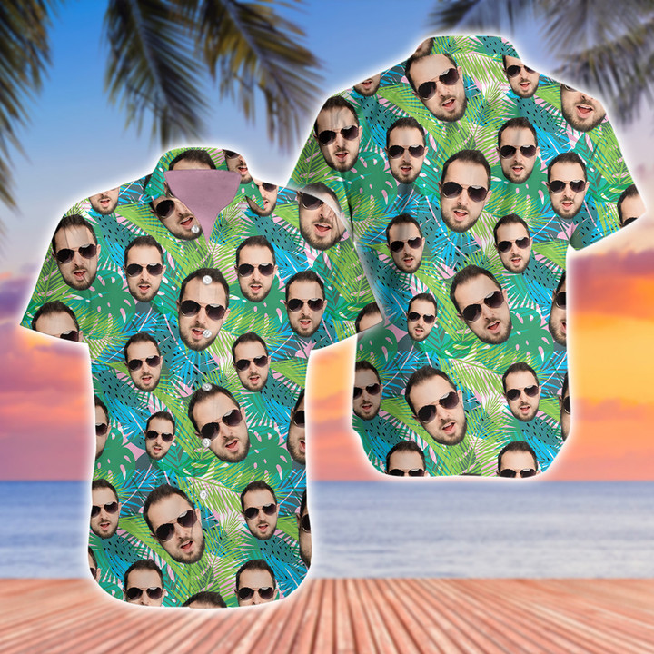 Customize Areca Palm Leaf Tropic Hawaiian Shirt