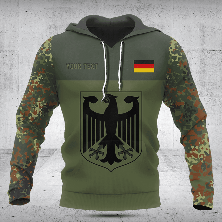 Customize Germany Coat Of Arms Camouflage Style Shirts And Jogger Pants