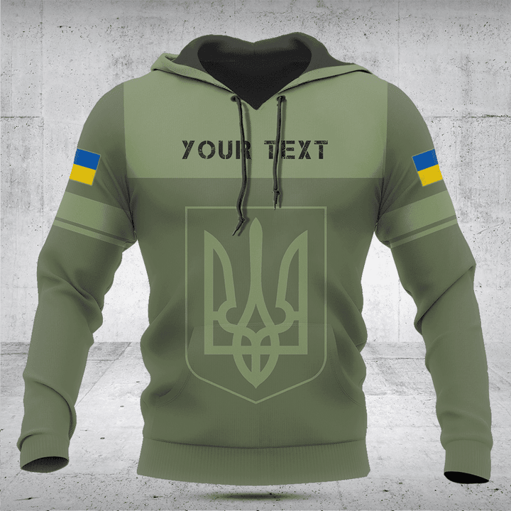 Customize Ukraine Skull Green Shirts And Jogger Pants