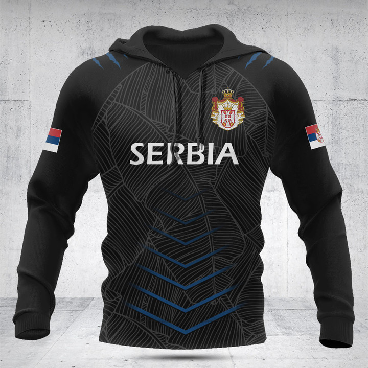 Customize Serbia Coat Of Arms Claws Scratches Shirts