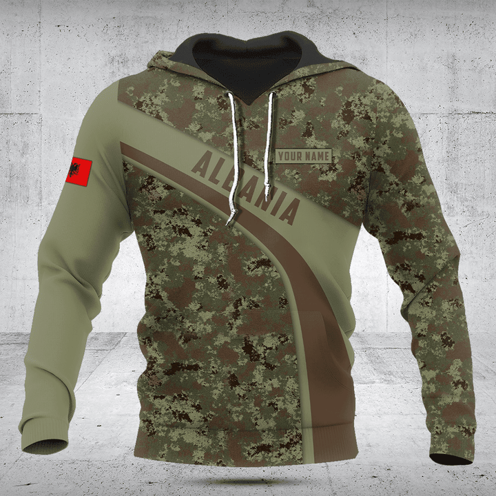 Customize Albania Military Camo Shirts