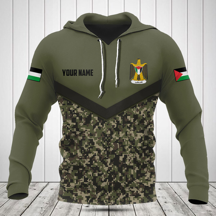 Customize Military Palestine Camo Shirts