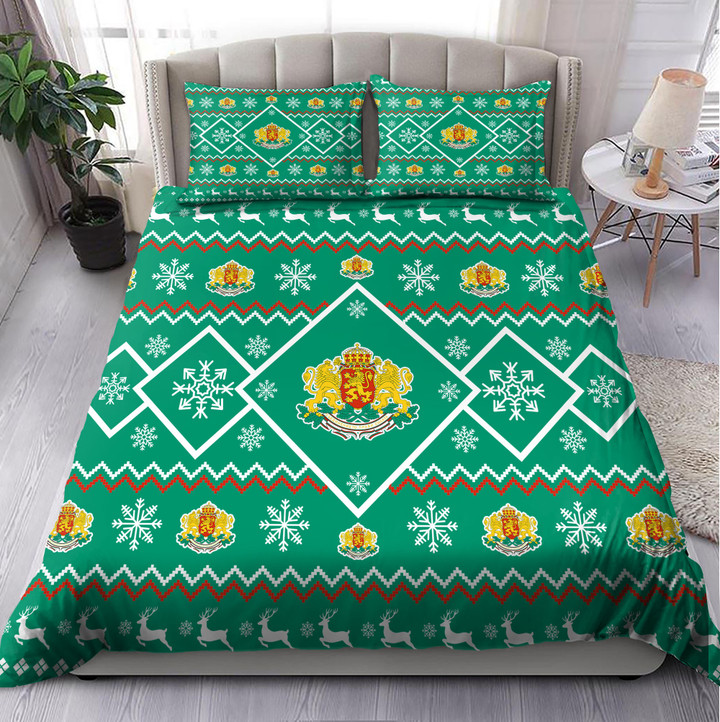 Bulgaria Coat Of Arms Christmas Gift 3-Piece Duvet Cover Set