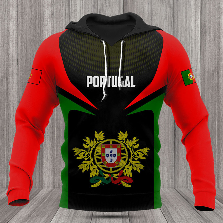 Customize Portugal Energy Flag And Coat Of Arms Shirts