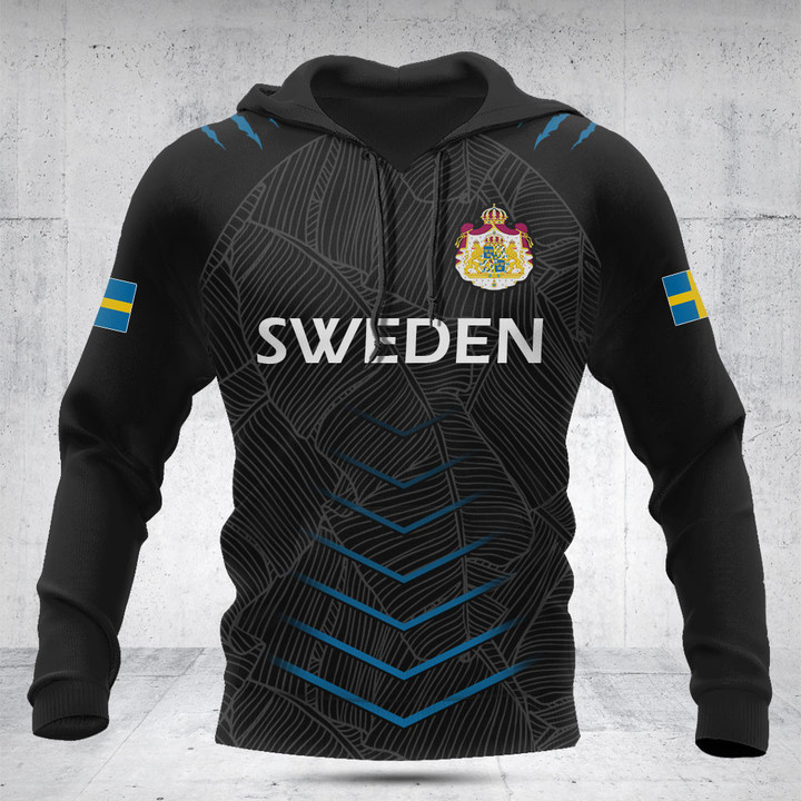 Customize Sweden Coat Of Arms Claws Scratches Shirts