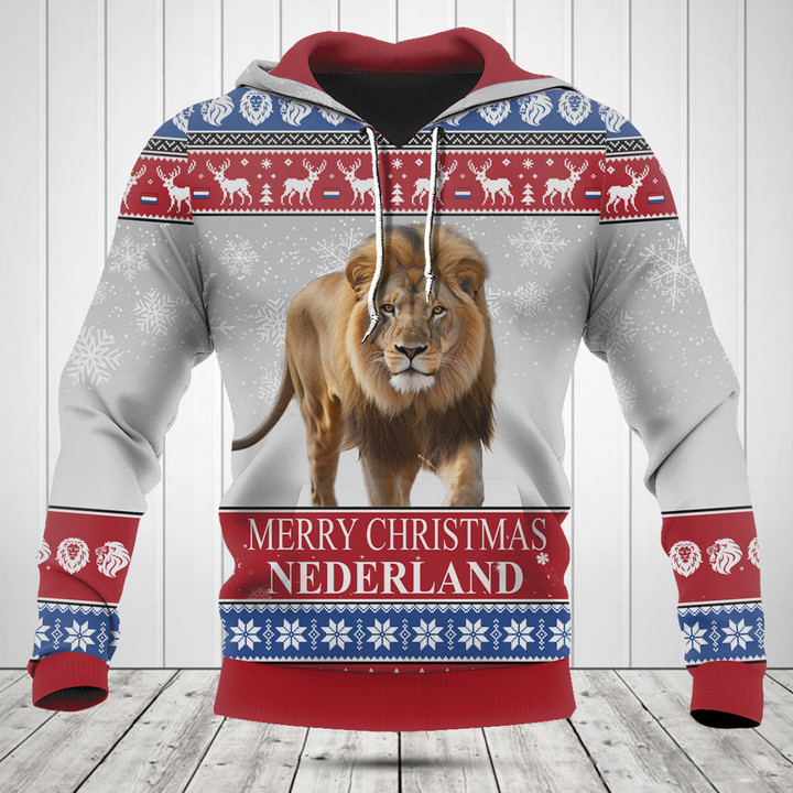 Nederlands Flag Lion Christmas Gift Shirts