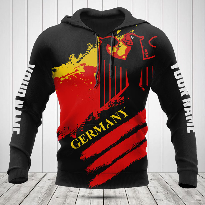 Customize Germany Flag Paint Style Shirts