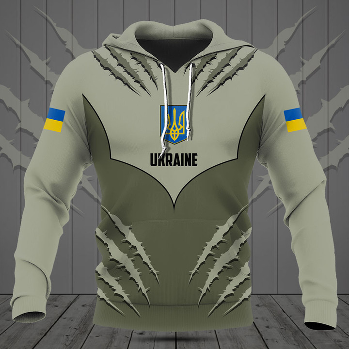 Customize Ukraine Monster Claw Shirts