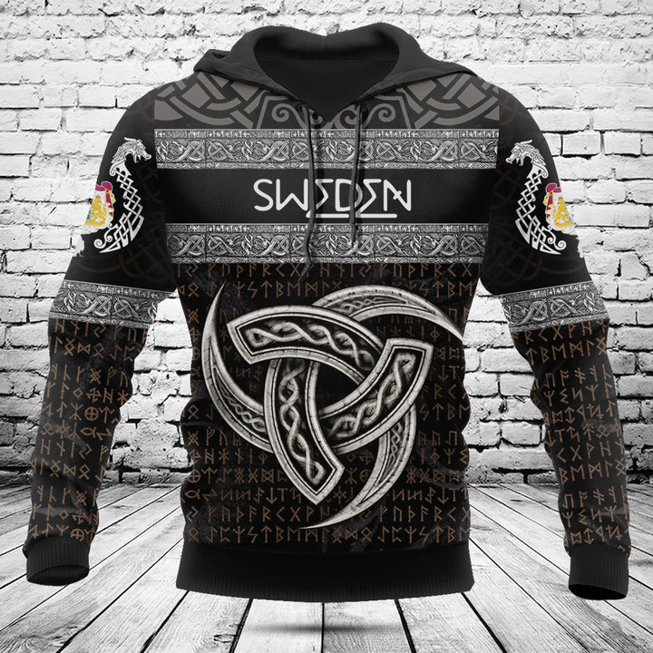 Customize Sweden Viking Viking Triple Horn Shirts