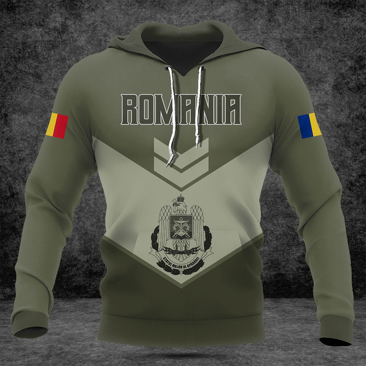Customize Romania Army Olive Green Shirts