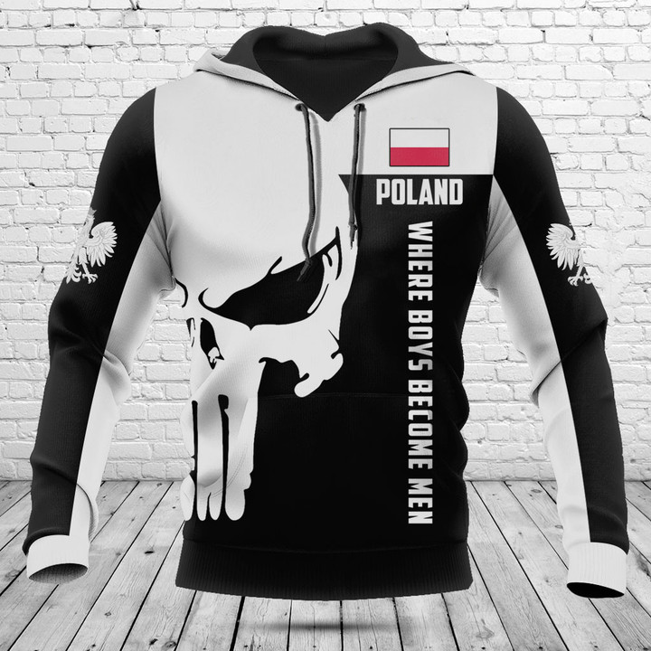 Customize Poland Where Boys Become Men Shirts