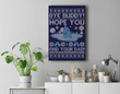 Bye Buddy Hope You Find Your Dad Ugly Christmas Xmas Elf Wall Art Canvas Home Decor-New Portrait Wall Art-Navy