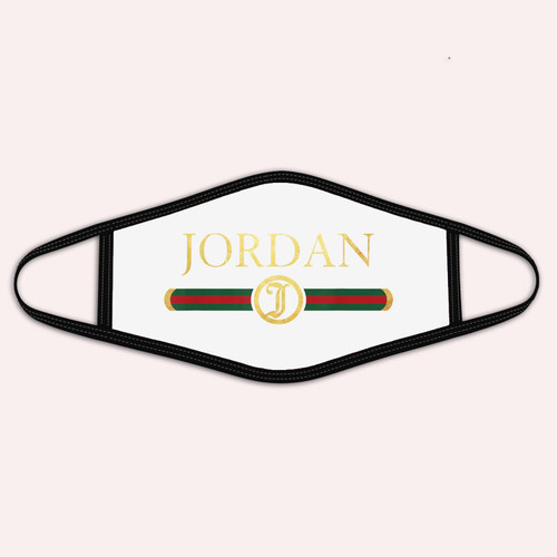 Jordan Name Personalized Royal Luxury Gift Men Women Boy Cloth Face Mask