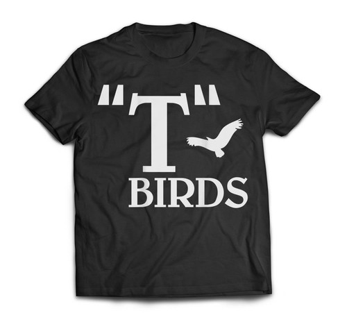 T Birds Halloween (On Back) T-shirt