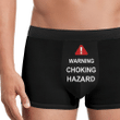 Warning Choking Hazard Men's Boxer Briefs