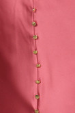 High-waist Side Button Slit Skirt CK1606