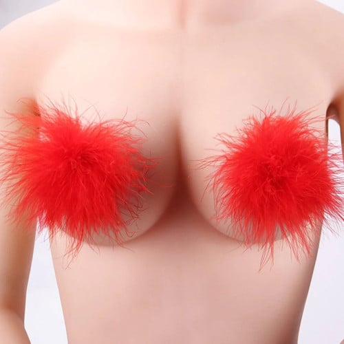 Fluffy Feather Pads Petals Intimates Accessories