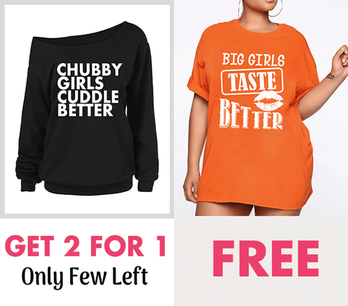 Plus Size Sweatshirt Chubby Girls Cuddle Better & T-Shirt Dress Big Girls Graphic