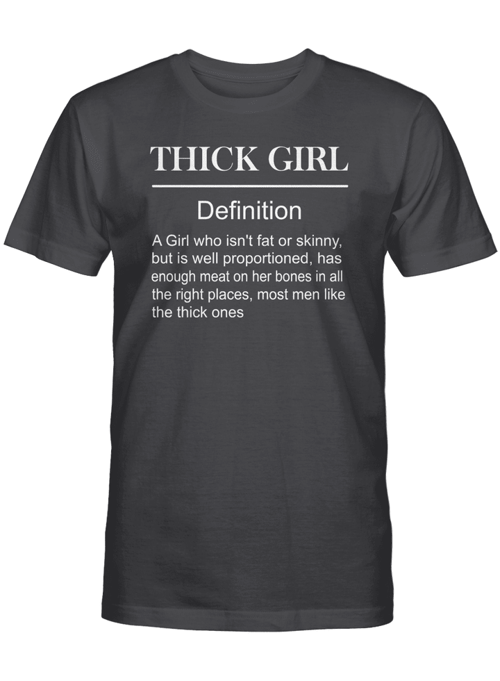 THICK GIRL DEFINITION UNISEX T-SHIRT