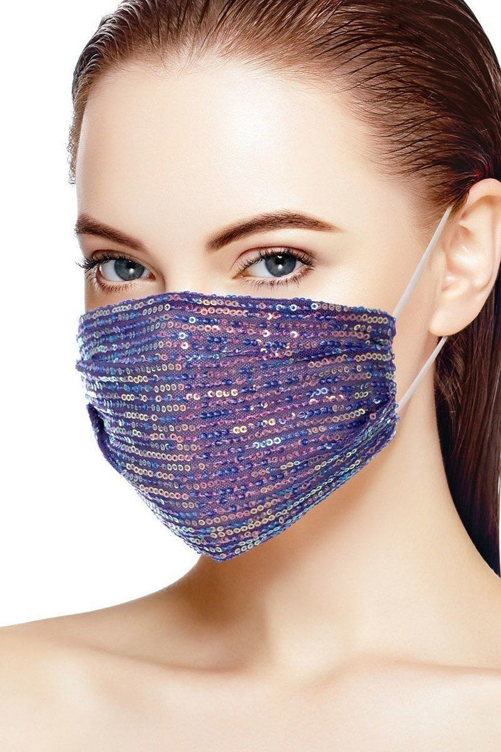 Shinning Sequin Fashion Facemask